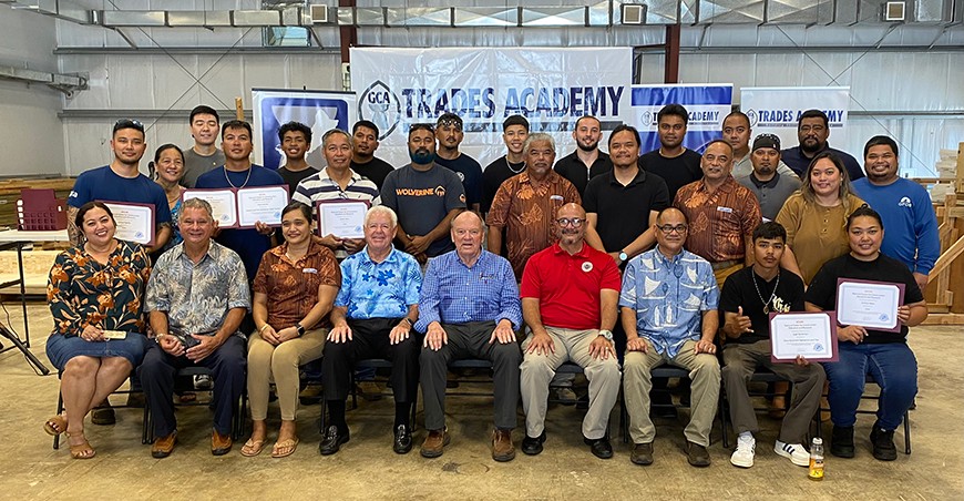 27 GCA Trades Academy Students Receive Level Completion Certificates ...